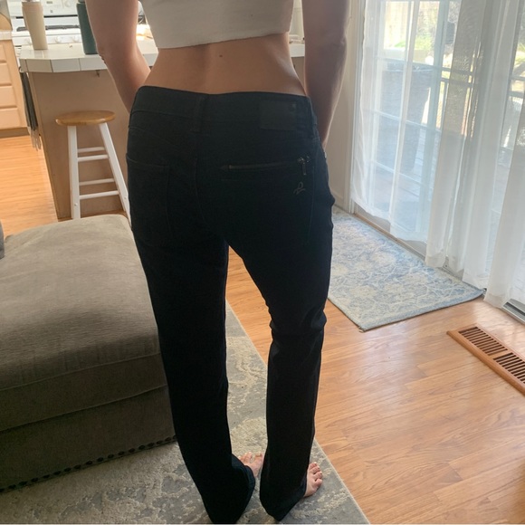 DL1961 black straight skinny denim jeans pants JESSICA skinny 30 - Picture 10 of 11